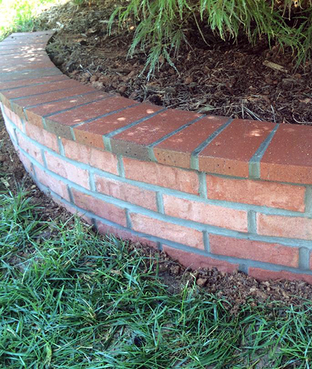 brick retaining wall fairfax va